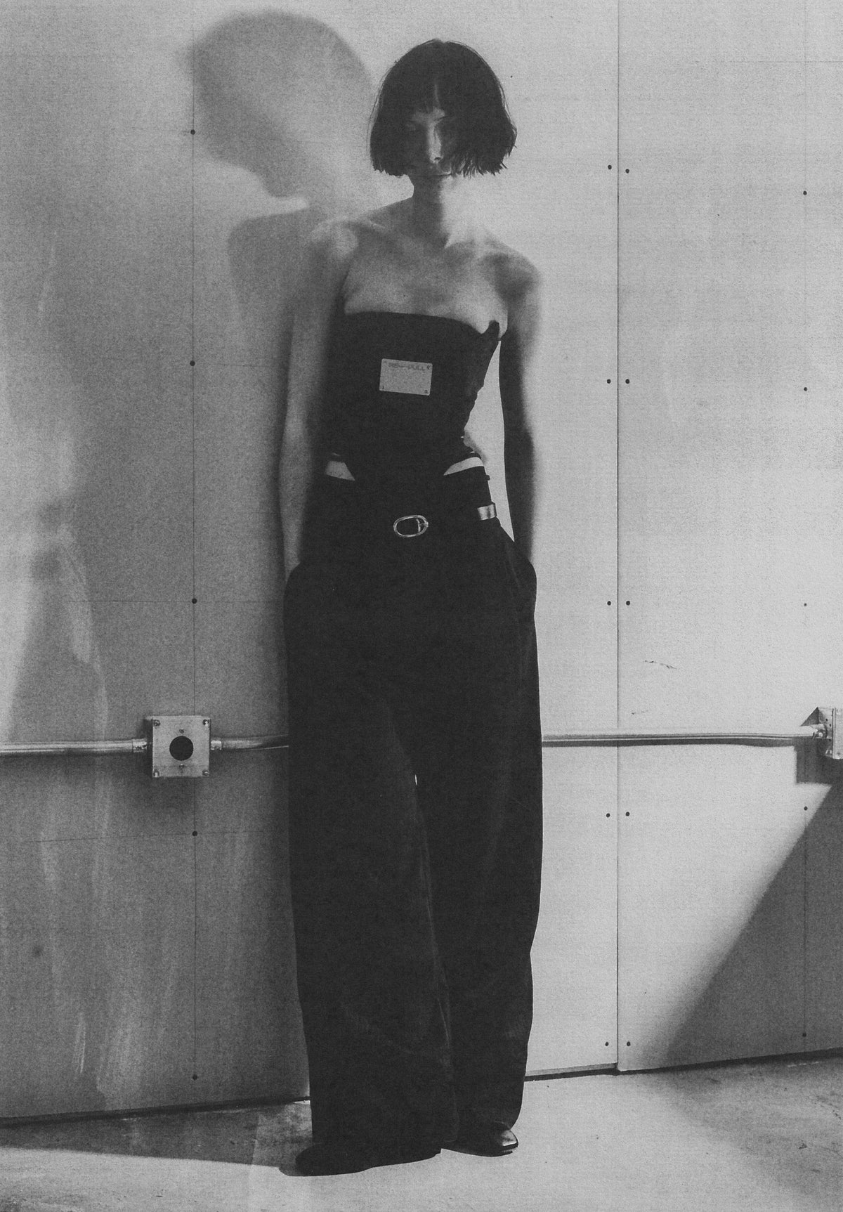 002 Sumi Tailored Panelled Trouser