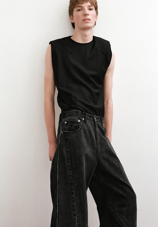 Adze Relaxed Flare Jeans