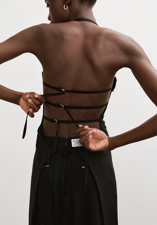 Bolt Tailored Apron Dress
