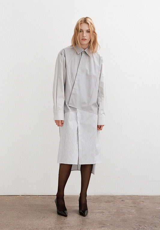 Linea Asymmetrical Shirt Dress