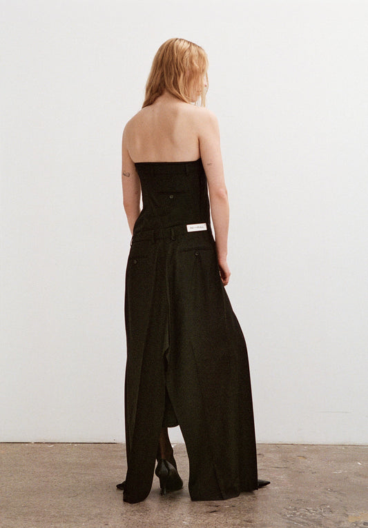 Ravel Draped Tailored Dress
