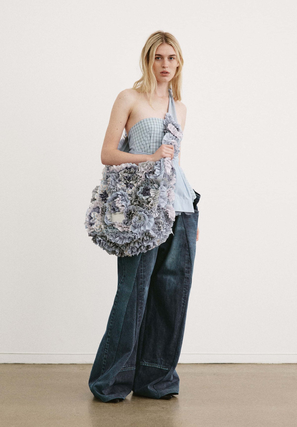 Breccia Textured Shirting Bag