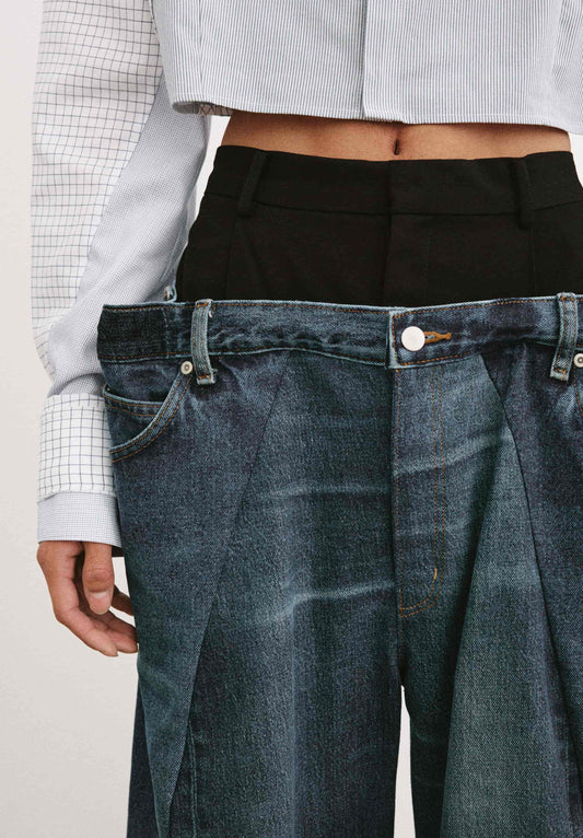 Phase Hybrid Wide Leg Jeans