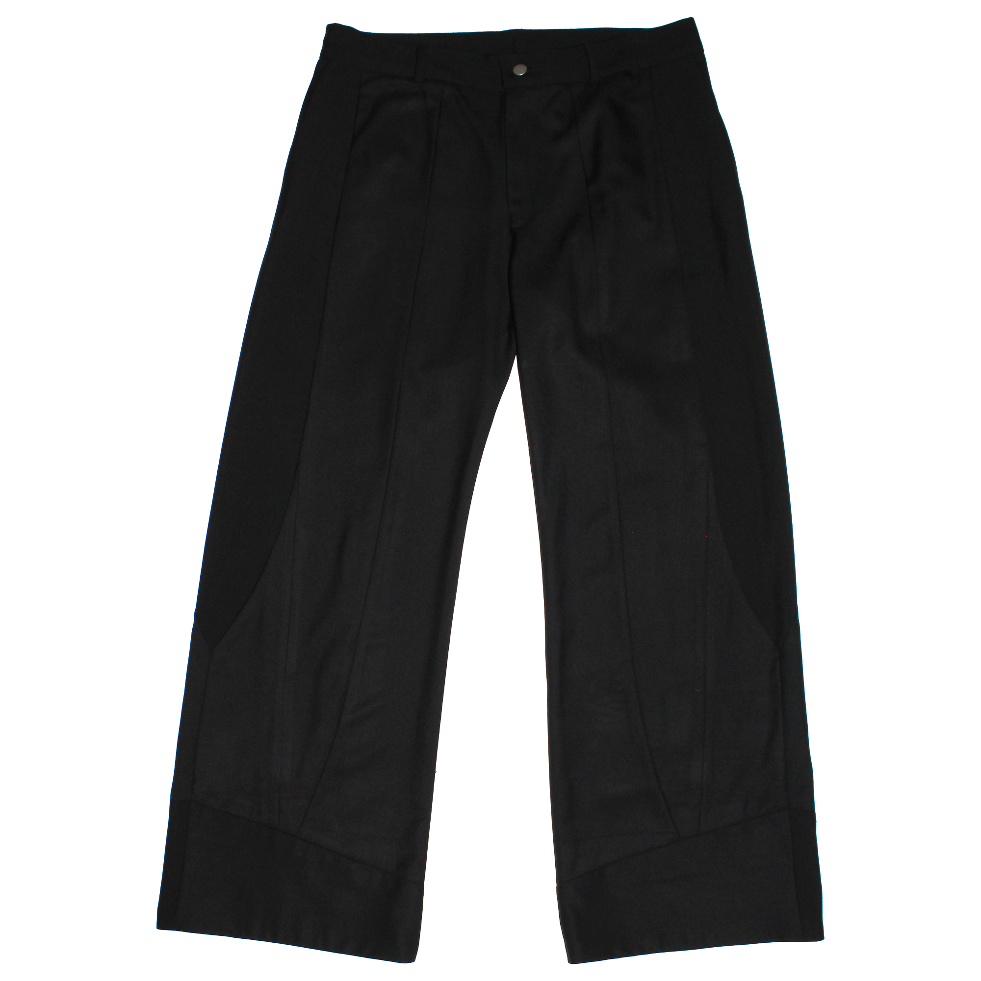 Black Sumi Paneled Trouser - Size 4