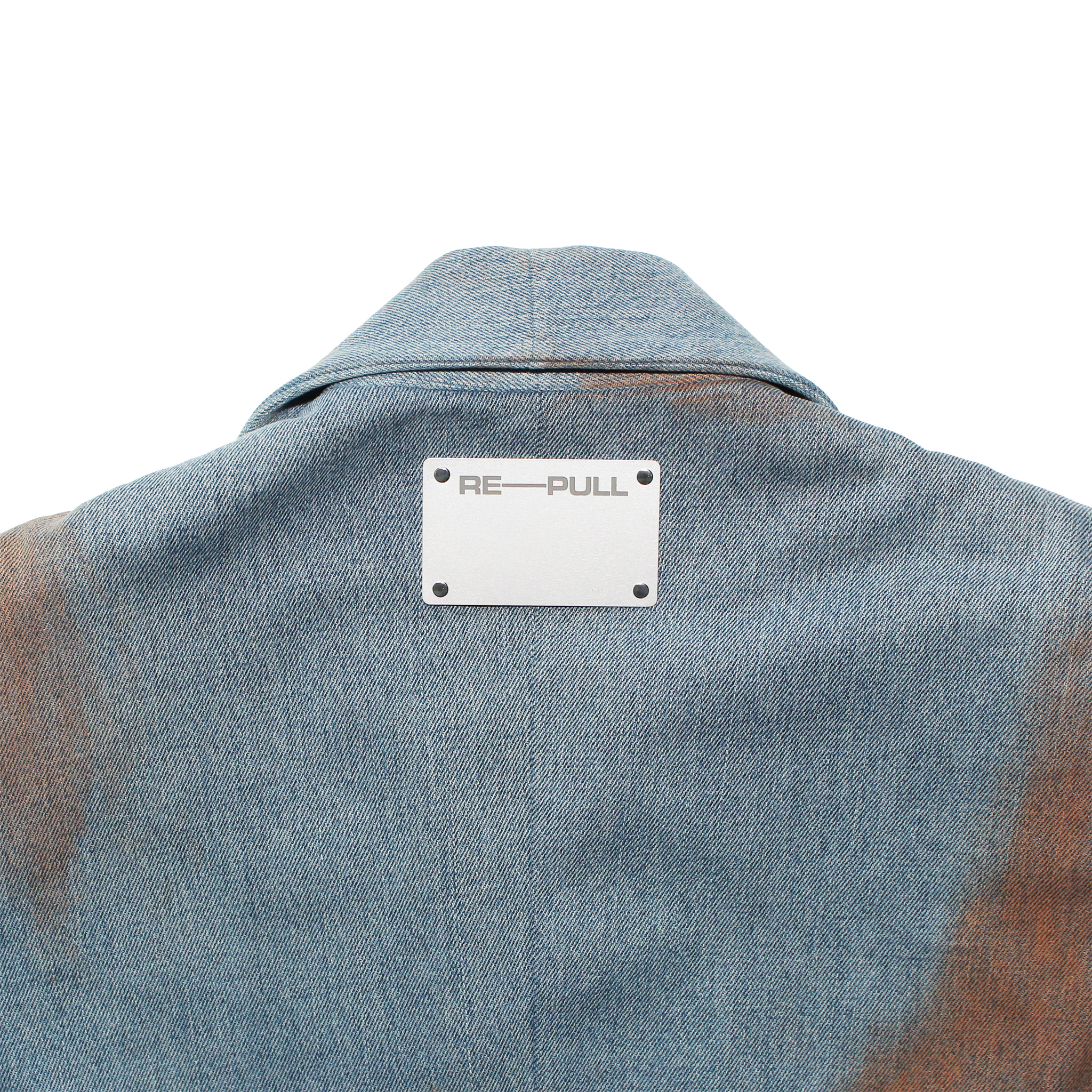 Stone Dyed Modular Denim Blazer