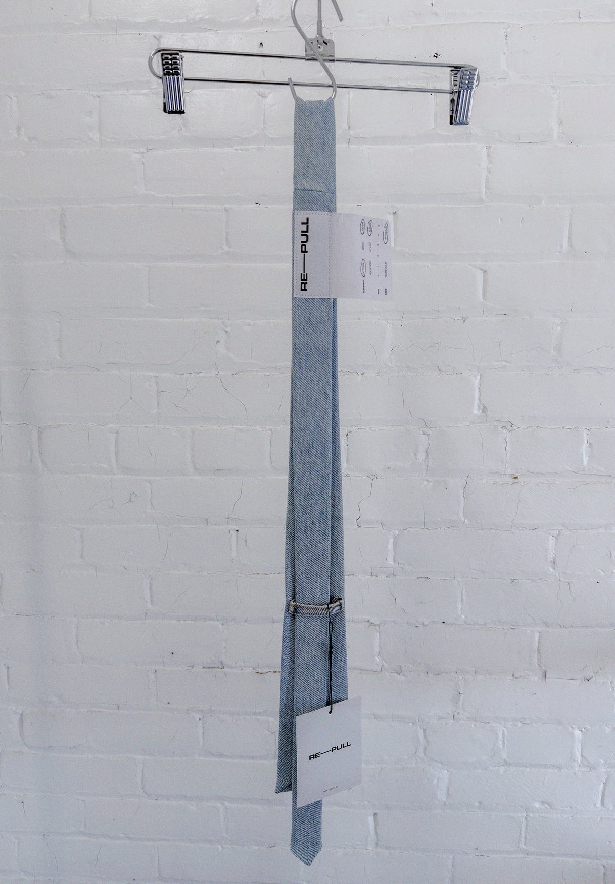 001 Rinse Denim Tie