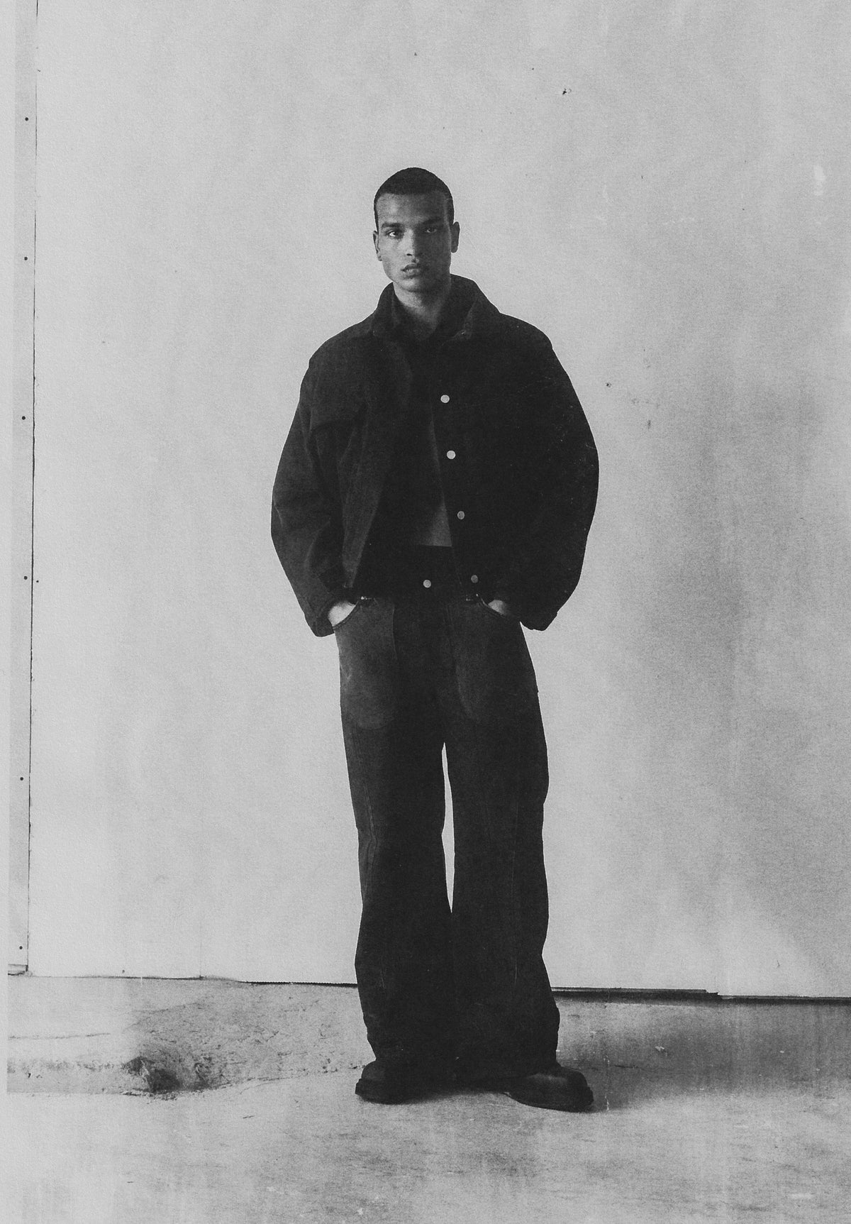 002 Oxide Black Jean Jacket