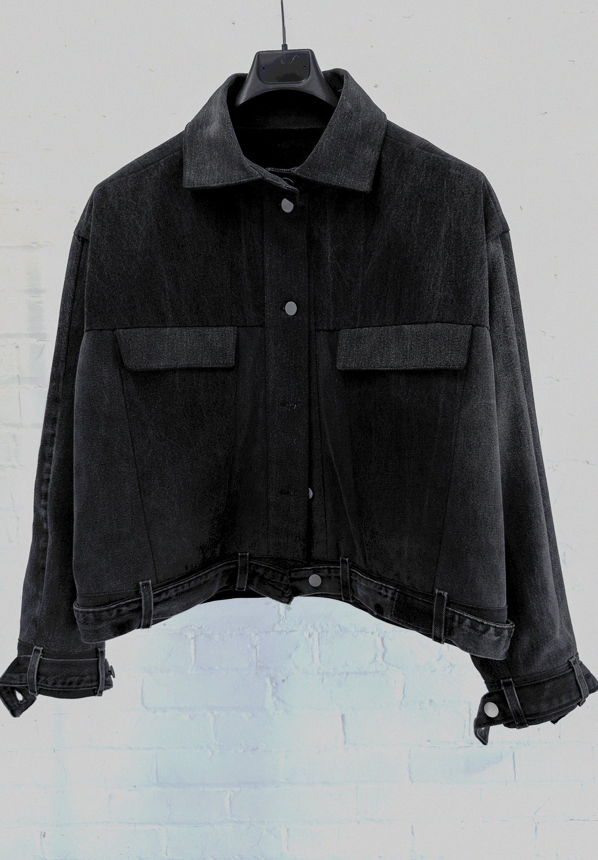 002 Oxide Black Jean Jacket