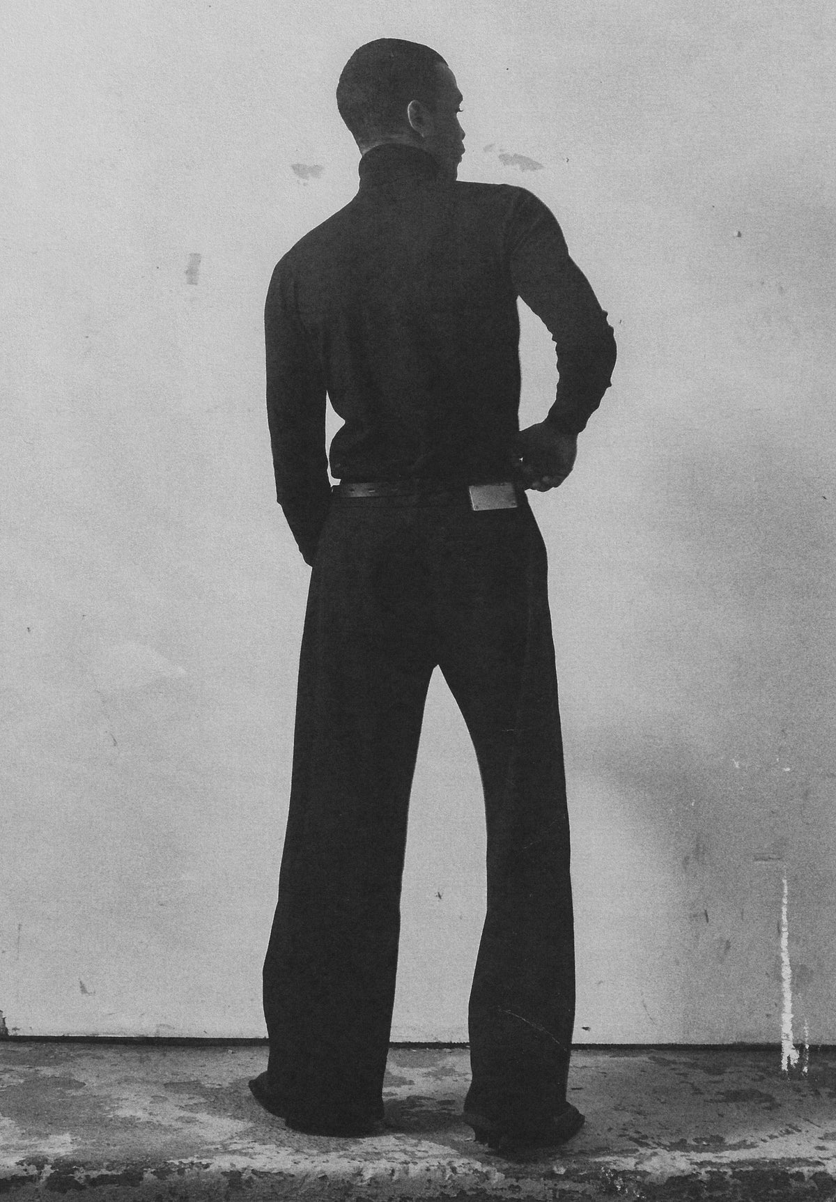 002 Sumi Tailored Panelled Trouser