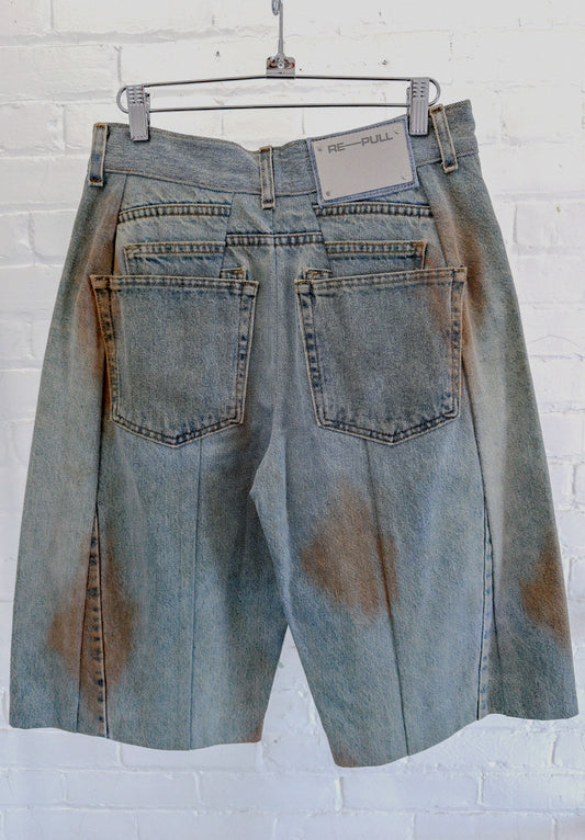 003 Dune Stoned Dyed Jean Shorts