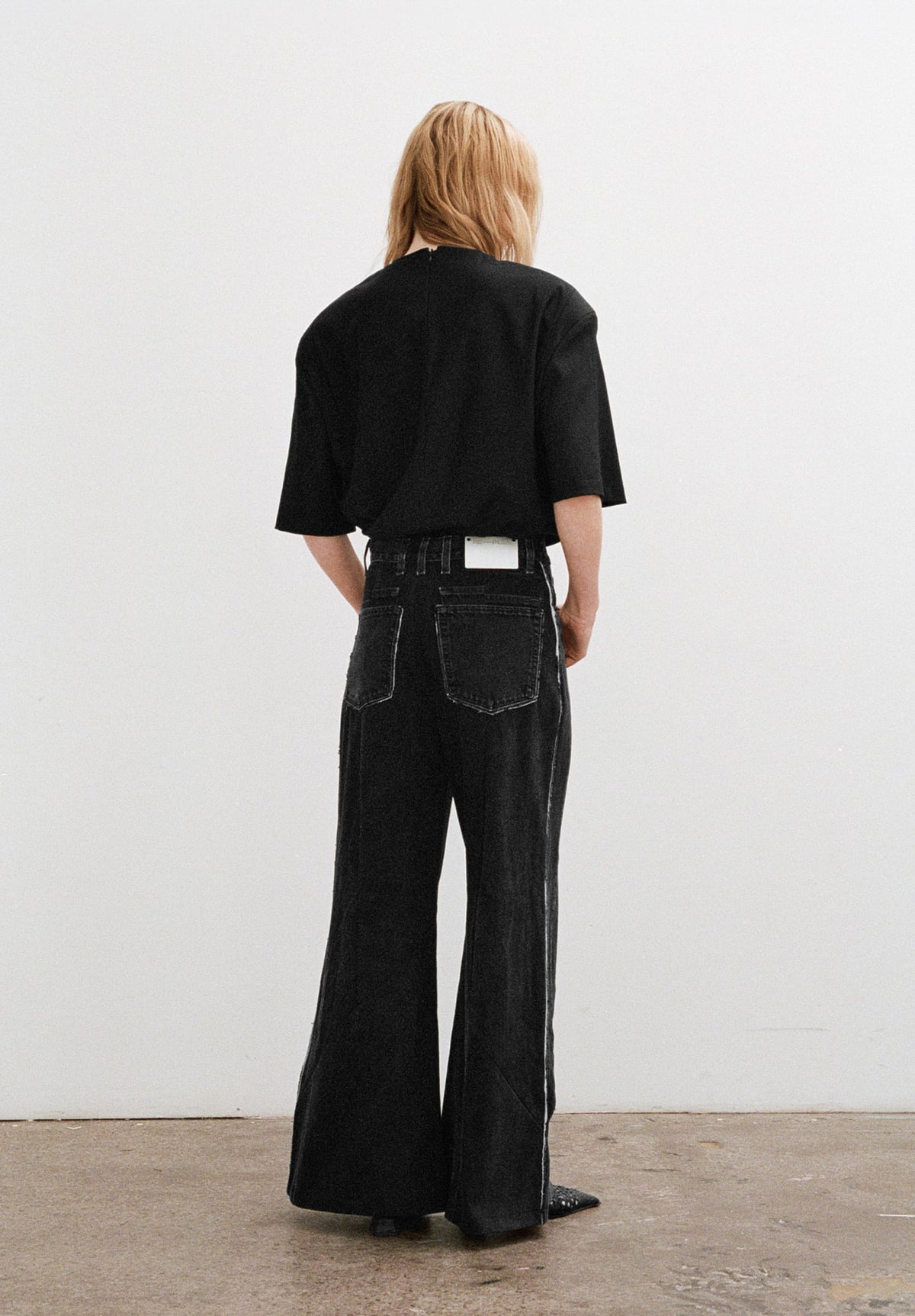 Adze Relaxed Flare Jeans