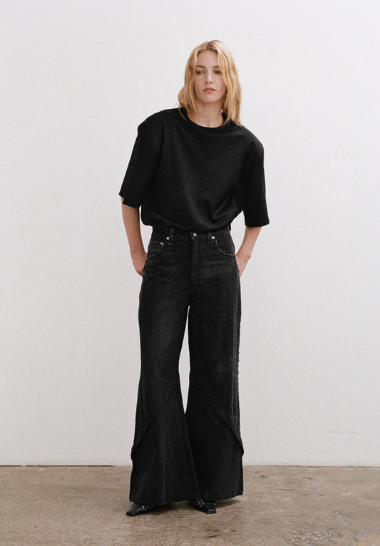 Adze Relaxed Flare Jeans