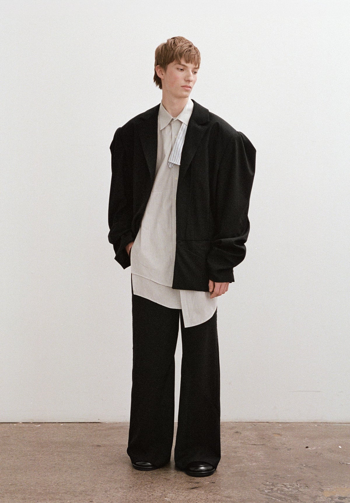 Brivon Convertible Tailored Oversized Blazer
