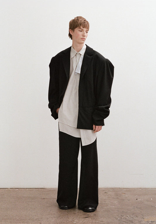 Brivon Convertible Tailored Oversized Blazer