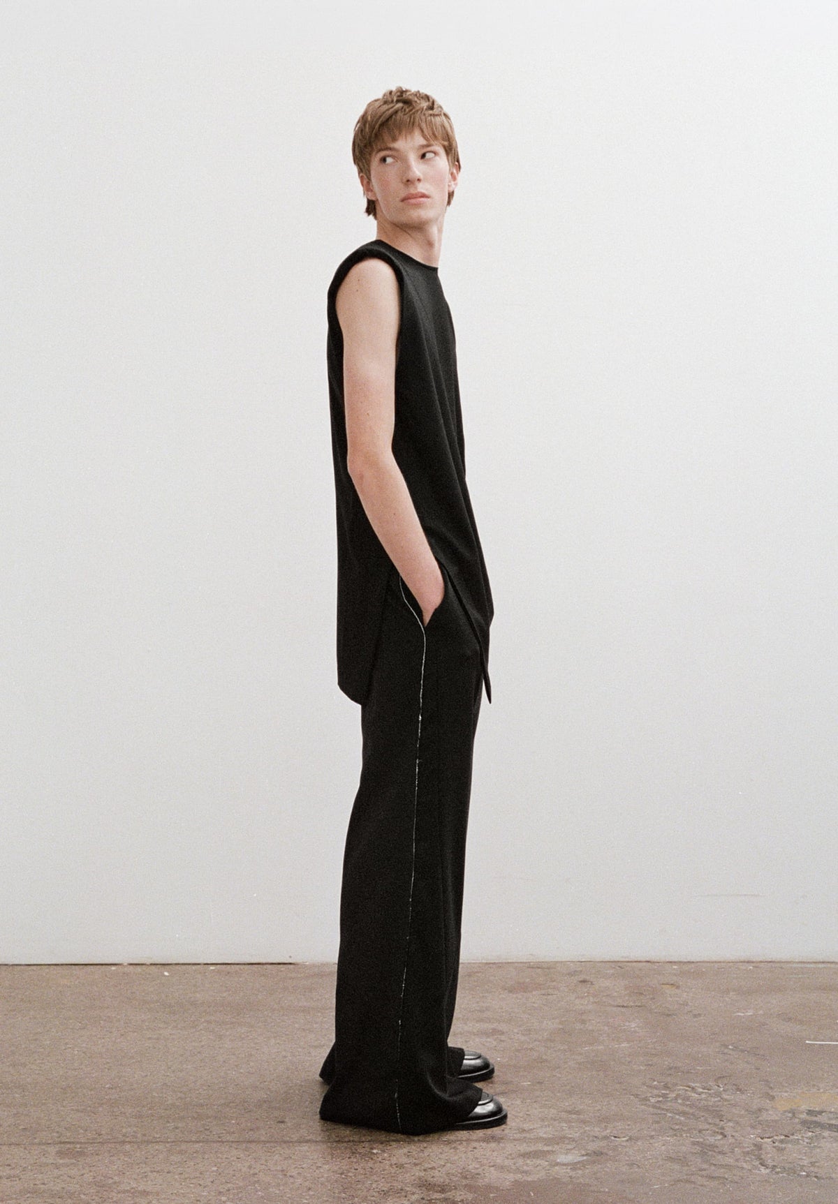 Camber Asymmetrical Tailored Top