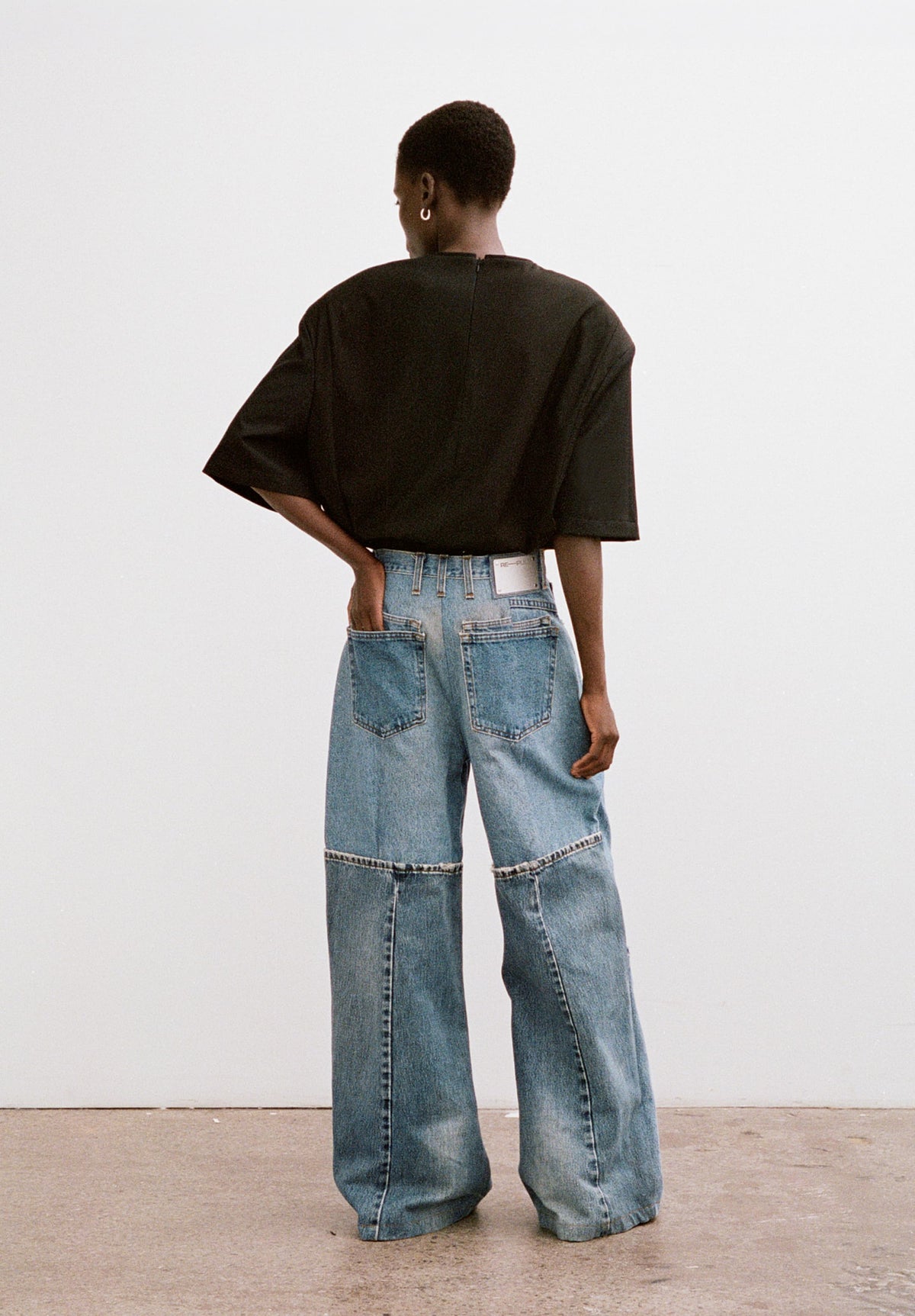 Clatter Relaxed Cuffed Jeans
