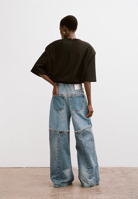 Clatter Relaxed Cuffed Jeans
