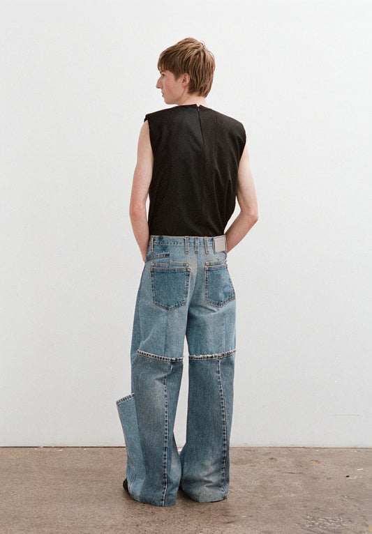 Clatter Relaxed Cuffed Jeans