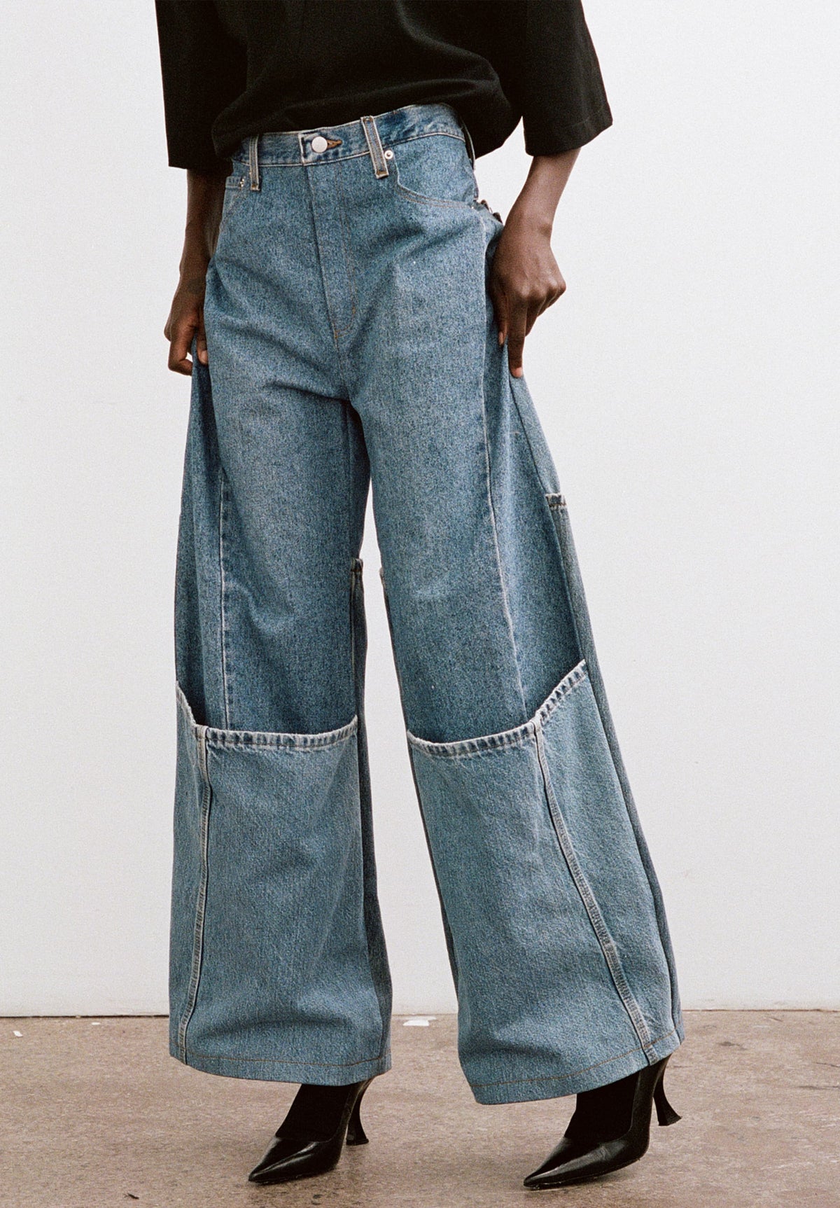Clatter Relaxed Cuffed Jeans