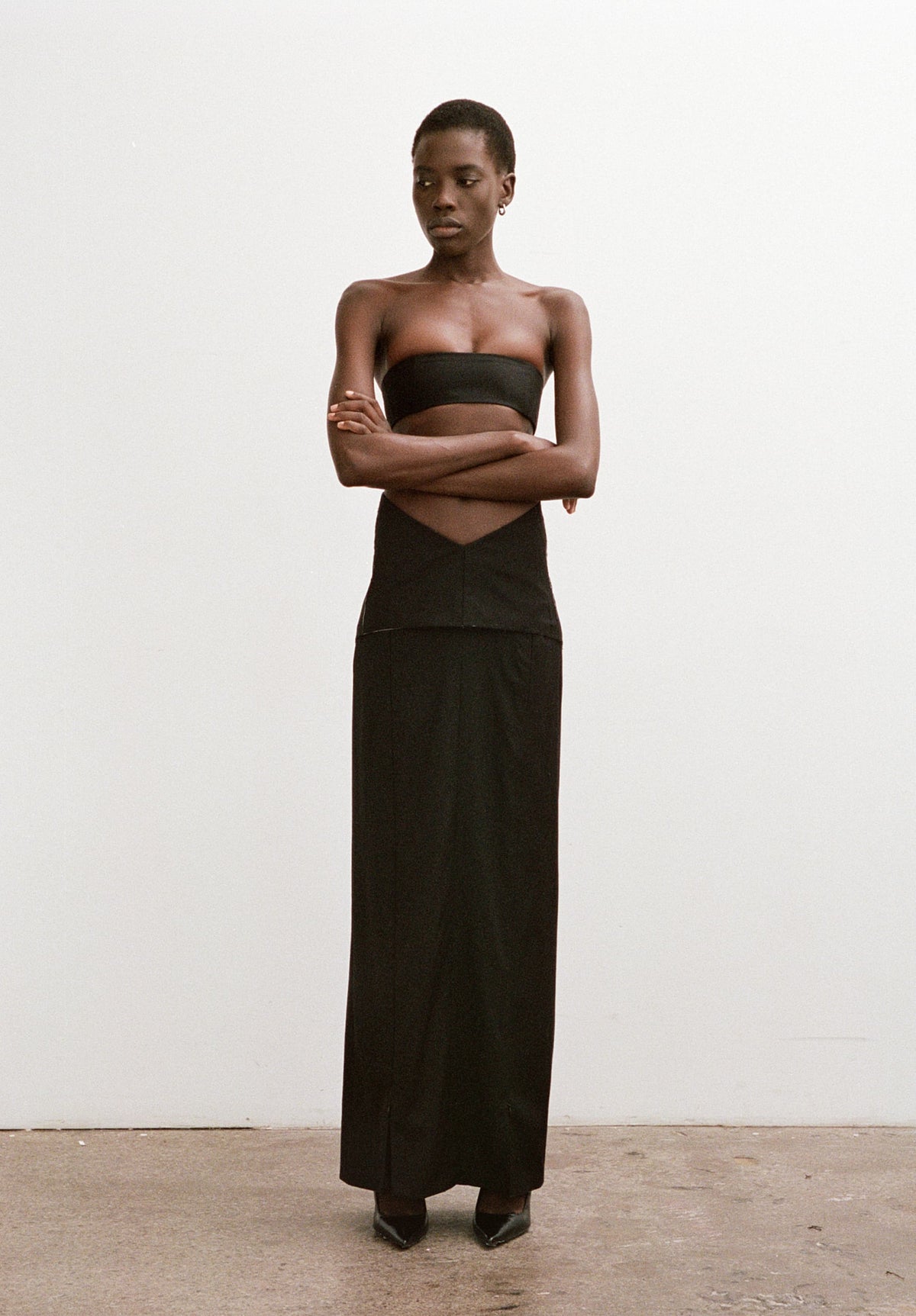Coupler Tailored Maxi Skirt
