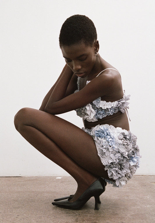 Edra Ruffled Panty Shorts