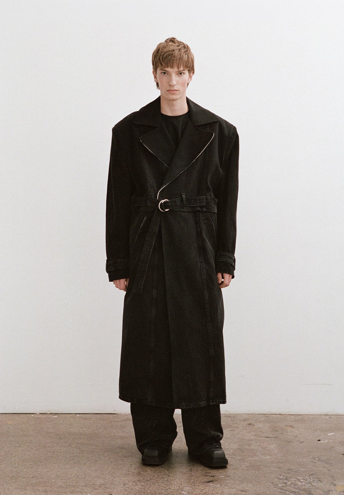 Trench-coat en jean convertible Flux
