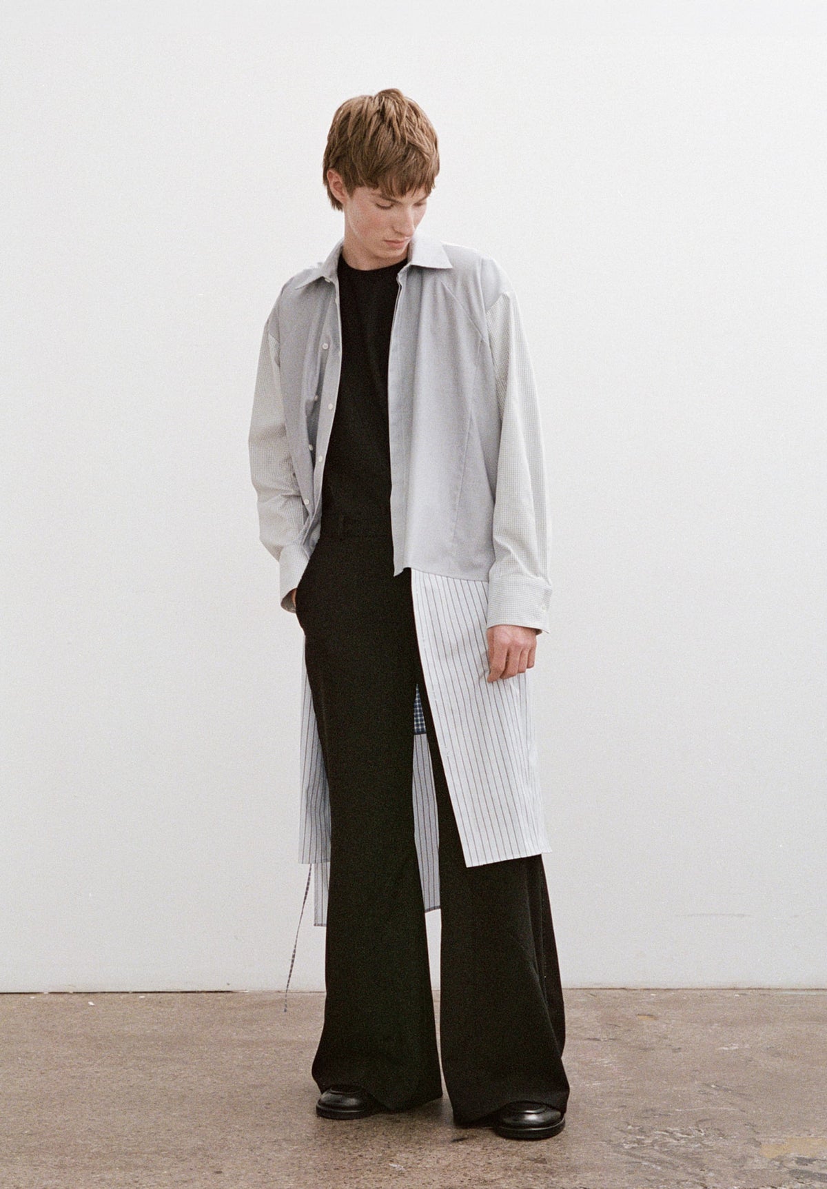 Linea Asymmetrical Shirt Dress