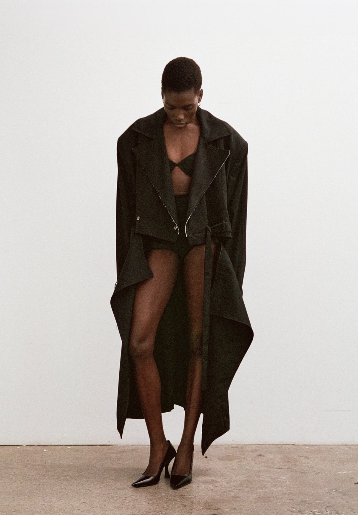 Morph Convertible Tailored Trench Coat