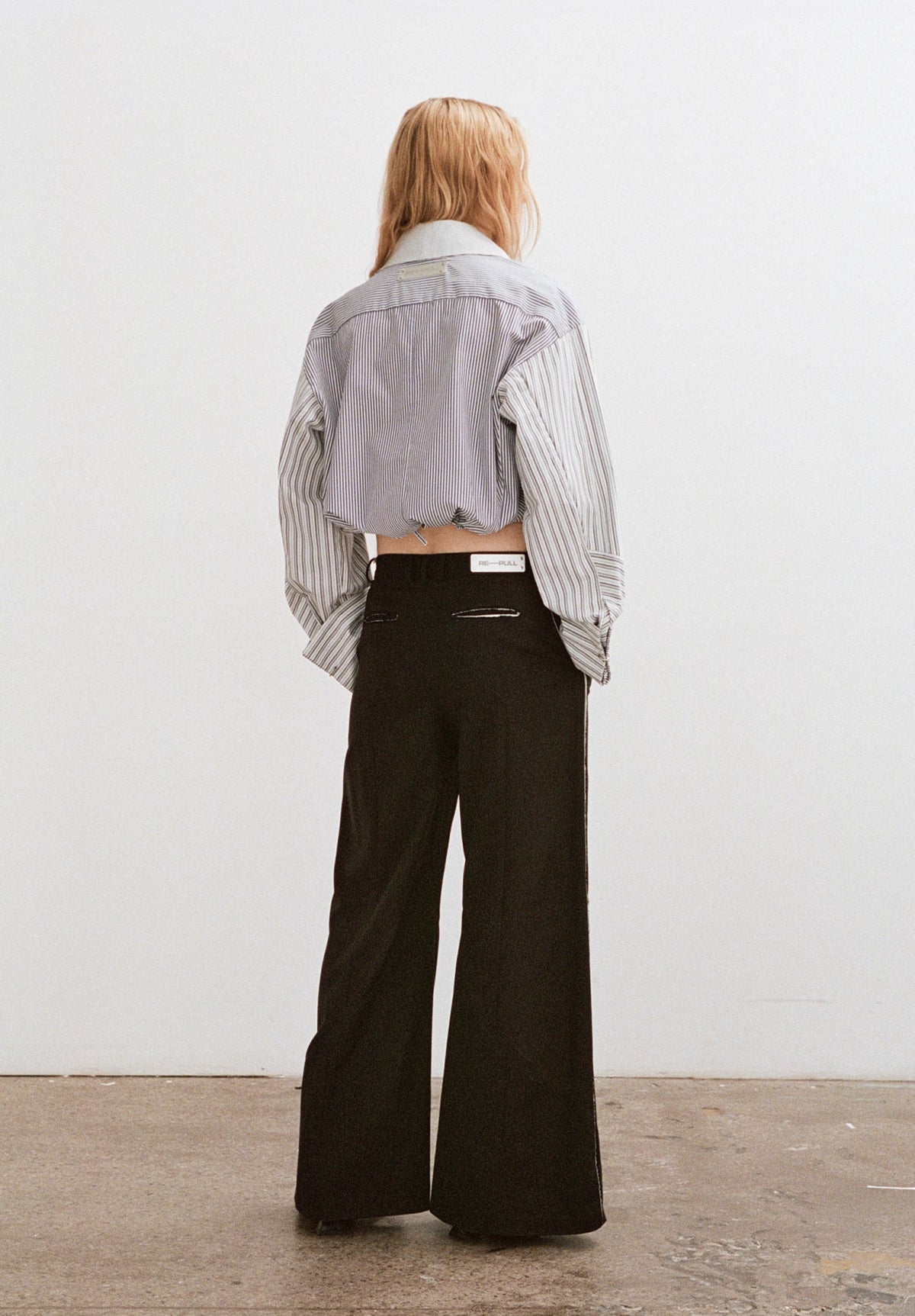 Piston Wide Leg Tailored Trouser