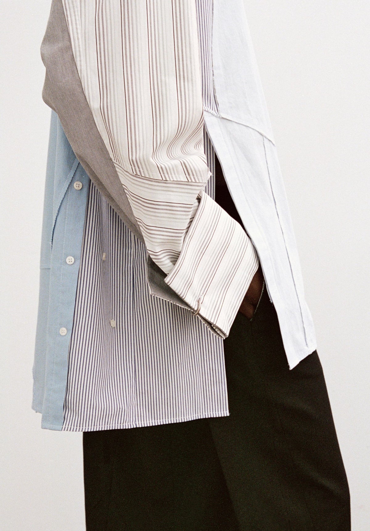 Quant Panelled Dress Shirt