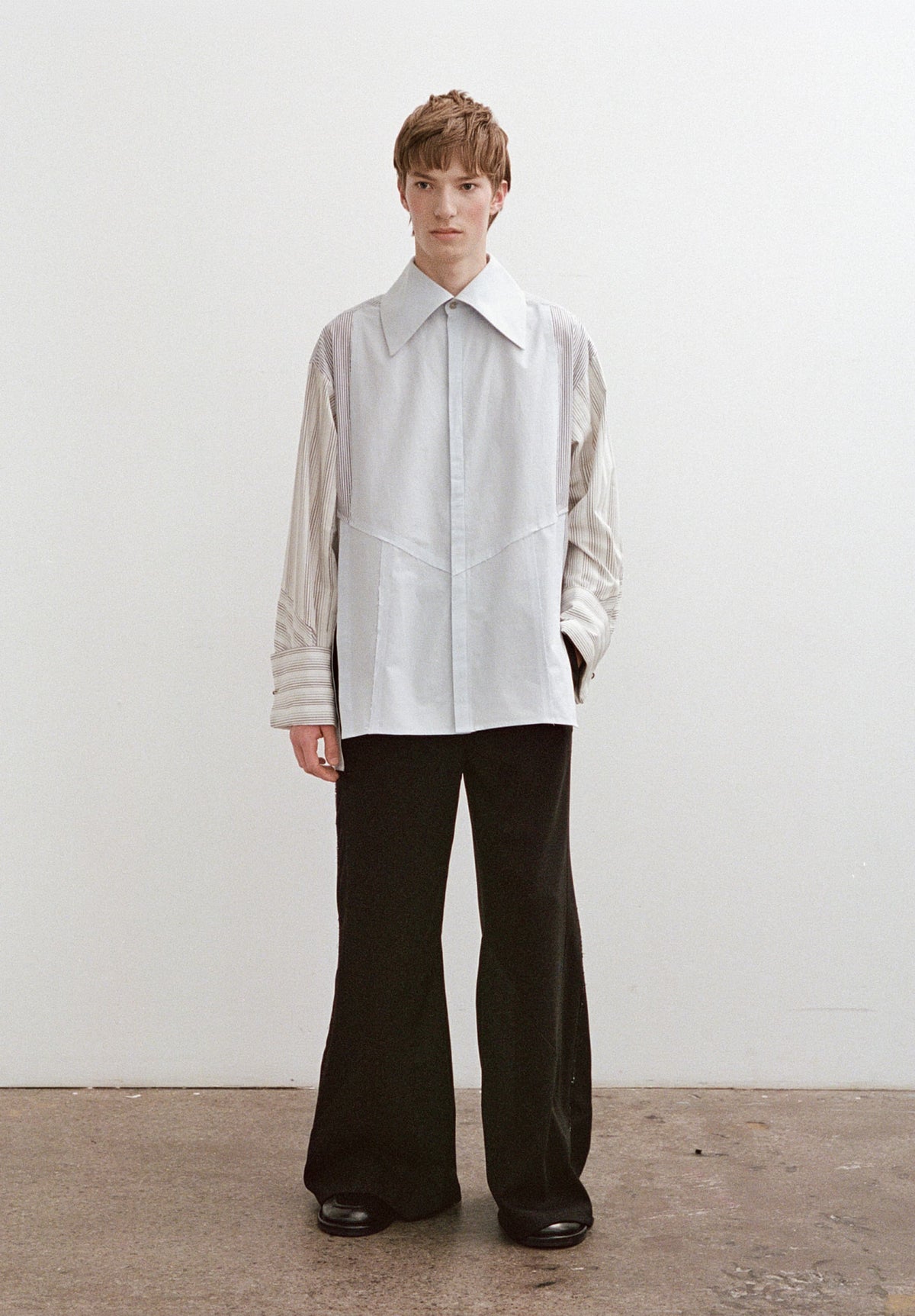 Quant Panelled Dress Shirt